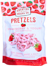 Creative Snacks Co. Strawberry and Yogurt Pretzels 26 Oz EXP 06/2026 - $19.60