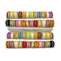 Irresistible Assortment: Box of 48 Macarons with Mixed Flavors - £55.75 GBP