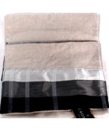 1 Count Croscill Fairfax Fingertip Gray Towel 100% Cotton - $20.99