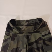 Old Navy Women's Active Leggings S Green Camo High Rise Go-Dry Powersoft (22×24) image 9