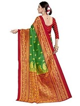 Women&#39;s Saree With Blouse Piece Sari Dress Clothes Party Wear - £14.43 GBP