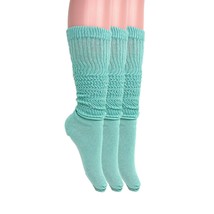 Scrunch Knee Socks 3 Pairs Lightweight Slouch Socks Size 9-11 - £10.15 GBP