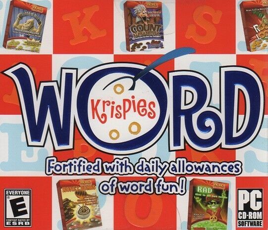 Primary image for Word Krispies -Puzzle Challenges for ALL Ages (PC-CD, 2006) - NEW Factory Sealed