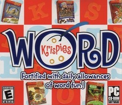 Word Krispies -Puzzle Challenges for ALL Ages (PC-CD, 2006) - NEW Factory Sealed - £3.98 GBP