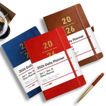 2026 Daily Planner Monthly Planner with Pen Holder for Man and Women, A5... - $552.10 MXN