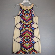 Anthropologie Aryeh Bodycon Halter Dress Size M Retro Mod Designs Stretc... - $28.00