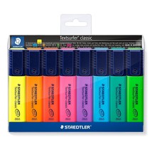 STAEDTLER Textsurfer Classic 364 Highlighter - Assorted Colours, Pack of 8 - $29.99