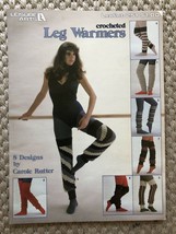 1983 Crochet Project Leisure Arts LEG WARMERS 8 Designs by Carole  Rutter - £15.56 GBP