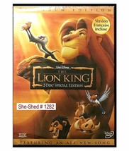 Disney THE LION KING Platinum Edition - used 2003 DVD Family Animation Movie - £3.87 GBP
