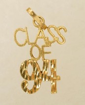 Fine Jewelry 14KT Yellow Gold Class of 1994 Necklace Pendant Bracelet Charm - £43.75 GBP