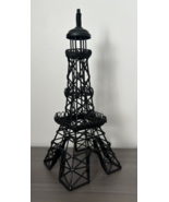 12&quot; Eiffel Tower Paris Wire Stand Black Table Figurine - £19.58 GBP