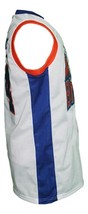Harmon Tedesco #1 Blue Mountain State Basketball Jersey Sewn White Any Size image 4