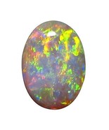 8.25 Ratti 7.50 Carat Super Multifire Opal Stone Certified Natural Oval ... - $44.01 CAD