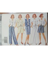 Butterick 3373 Size 6-8-10 Misses Jacket, Vest, Skirt, Shorts &amp; Pants - £6.32 GBP