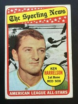 1969 Topps &quot;The Sporting News&quot; Ken Harrelson #417 Boston Red Sox Basebal... - $1.99