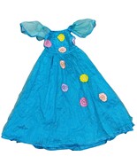 Barbie Fairy Princess Dress Vintage Girls Medium Costume Tulle Floral So... - $534.57 MXN