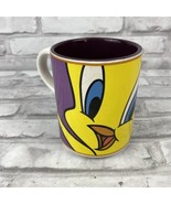 Tweety Bird Ceramic Coffee Mug Vintage 1998 Looney Tunes Cartoon Gibson ... - £12.54 GBP