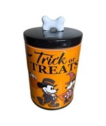 Disney Halloween Mickey Mouse &amp; Friends Trick or Treats Canister Cookie Jar - $42.10 CAD