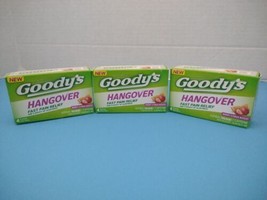 3 Goody&#39;s Hangover Pain Relief Berry Citrus Boost 4 Powder Packs Per  (X) - £18.82 GBP