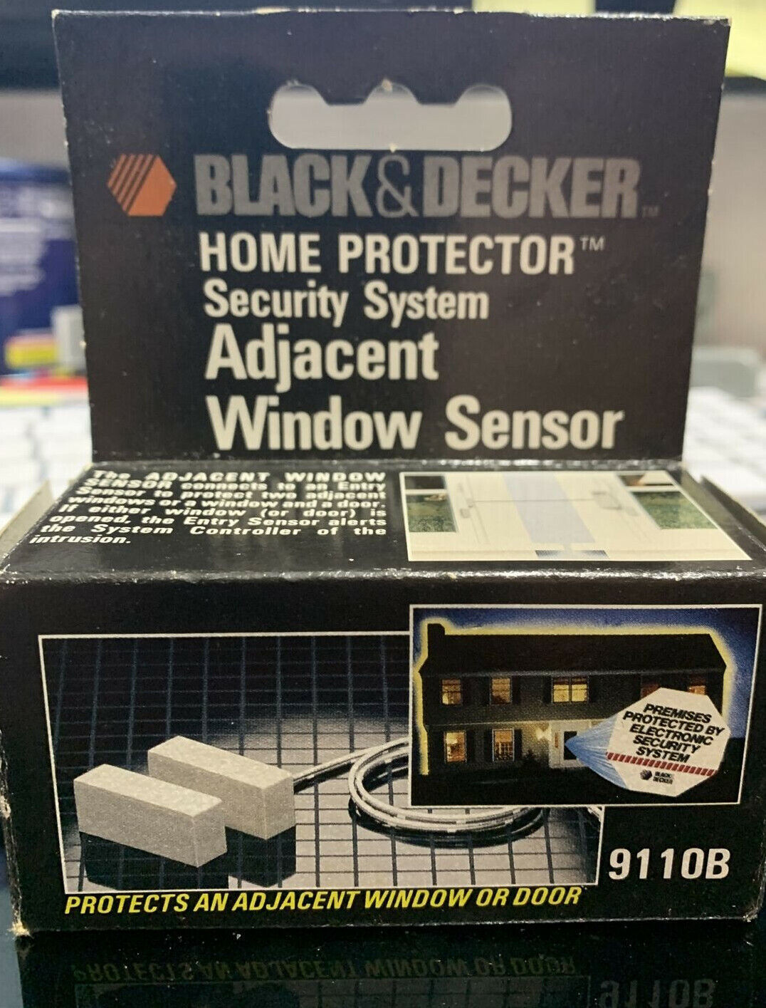 Black &amp; Decker Home Protector Security System Adjacent Window Sensor - $5.82