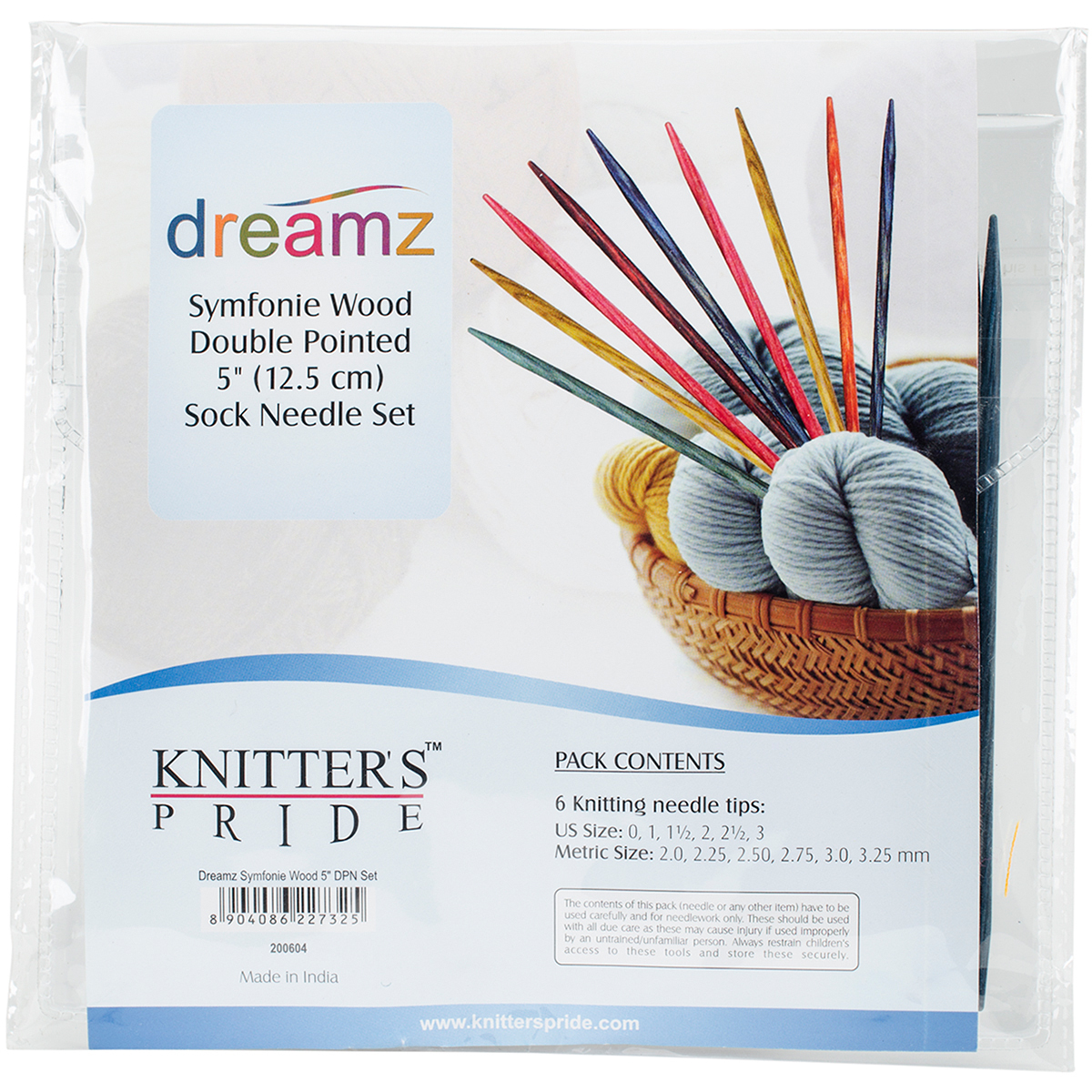 Knitter's Pride-Dreamz Double Pointed Needles Set 5"-Socks Kit - $85.78