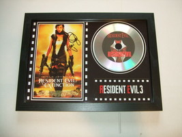 RESIDENT EVIL 3   framed silver disc film display  - £13.43 GBP