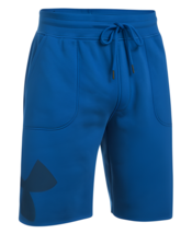 Under Armour Mens Rival Fleece Big Logo Shorts, Victory Blue, Medium NWT - £27.49 GBP
