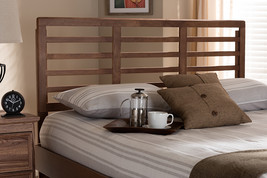 Viveka Walnut Brown Queen Size Open Slat Headboard - $1,942.92 MXN