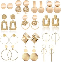 13 Pairs Statement Drop Dangle Earrings - £31.29 GBP