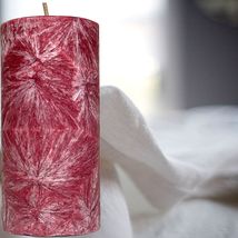 Egyptian Cotton Scented Palm Wax Pillar Candle - £19.98 GBP+