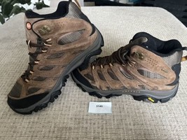 Men’s Merrell Moab 3 Mid Waterproof Hiking Boot - Size 9.5 WIDE - £48.85 GBP