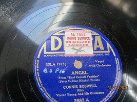 10&quot; 78 Rpm Record Decca 2987 Connie Boswell Angel / Someday Youll Find Your - £7.85 GBP