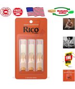 Pack of 3 Rico Tenor Saxophone Reeds - Strength 2.5 for Immediate Sound ... - $44.74 CAD