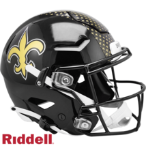 New Orleans Saints Helmet Riddell Authentic Full Size SpeedFlex Style On-Field A - $997.72 CAD