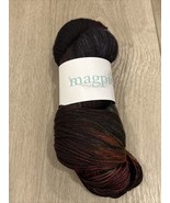 MAGPIE FIBERS Swanky Sock Aurora Borealis 400 yds Merino Cashmere - $29.65
