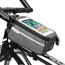 Waterproof Front Frame Bag for Mobile Phone with Plenty of Storage for Bicycle A - £22.52 GBP
