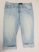 Seven 7 Women&#39;s Denim Cropped  5 pockets Size 8 Light Wash Jeans - $10.00