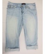 Seven 7 Women&#39;s Denim Cropped  5 pockets Size 8 Light Wash Jeans - $10.00
