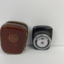 Vintage General Electric Exposure Meter Type PR-1 for Film Plates Leathe... - $4.96