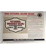 The NHL PATCH COLLECTION 1904 Ottawa Silver Seven Hockey Team Patch - £14.78 GBP