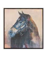 Horse Print 24”SQ Canvas/Wood - $107.91 CAD