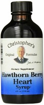 Dr. Christopher&#39;s Original Formulas Hawthorn Berry Heart Syrup, 4 Ounce - £18.71 GBP