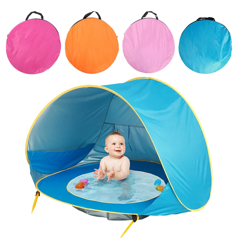 Swimming Pool Play House Tent Baby Beach Tent Kids Toys Portable Shade Pool UV - £30.31 GBP+