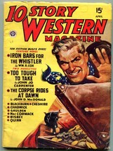 10 Story Western Pulp April 1948-John D MacDonald- Chadwick VG+ - £29.67 GBP