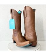 Lane EMMA JANE Womens Cowboy Boots 10 Brown Western Cowgirl Mid Calf Tal... - $178.20