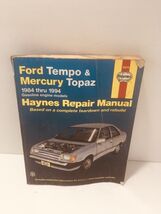 Haynes Automotive Repair Manual Book 36078 1984-1994 Ford Tempo Mercury ... - $12.78