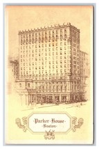 Parker House Hotel Boston Massachusetts MA UNP WB Postcard W20 - £1.51 GBP
