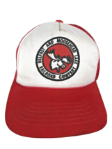 Vintage Belfast &amp; Moosehead Lake Railroad Company Trucker Hat Maine Snap... - $25.20 CAD