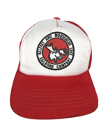 Vintage Belfast &amp; Moosehead Lake Railroad Company Trucker Hat Maine Snap... - $351.43 MXN