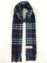 Vintage Authentic Burberry Scarf Burberry Muffler Burberry Shawl Burberry Wrappe - £96.37 GBP